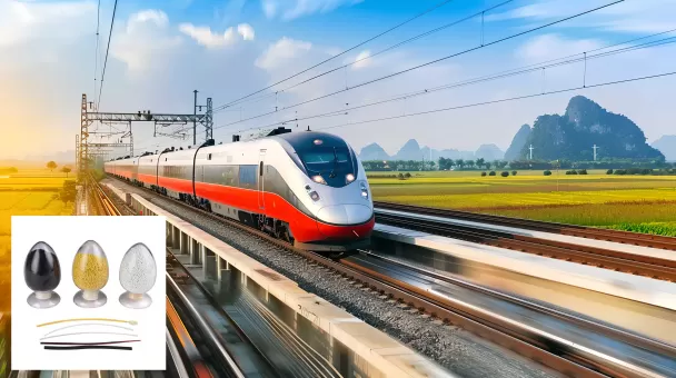 欧标交联聚烯烃高铁机车电线电缆护套料